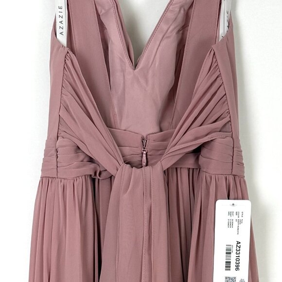 NWT-Azazie Kora bridesmaid dress, Dusty Rose, Size A4 (US), Wedding Wear - Picture 7 of 8
